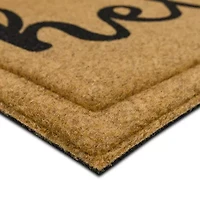 Mohawk Home Faux Coir Hello 18"X30" Doormat