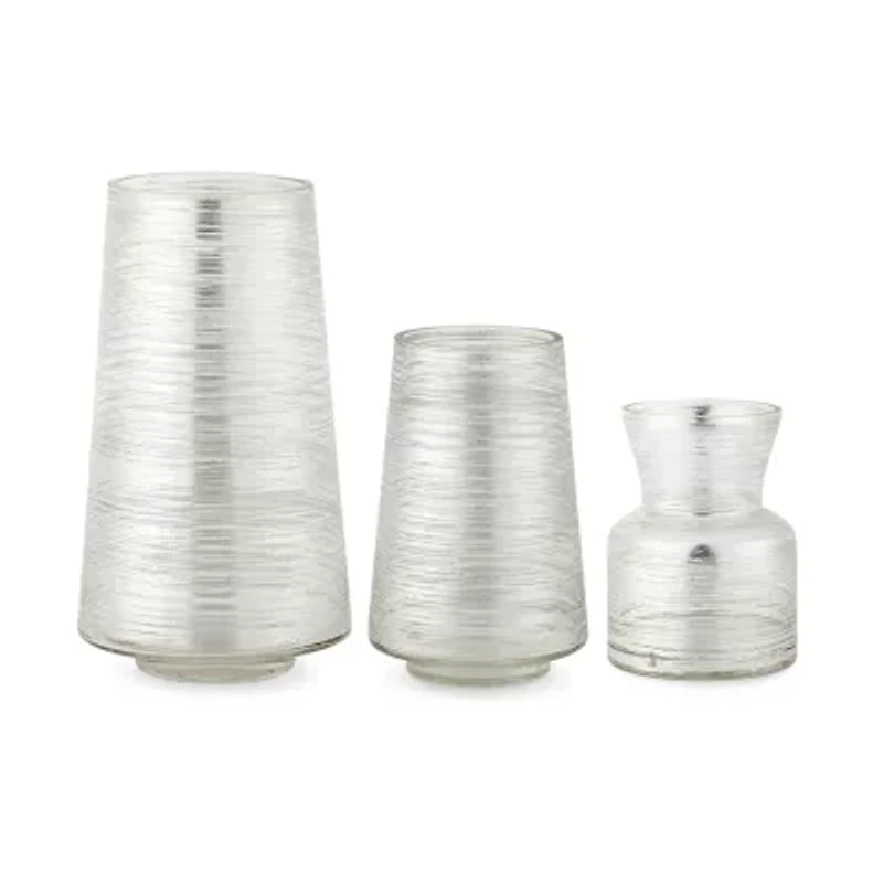 Liz Claiborne Silver Mercury Vase Vase