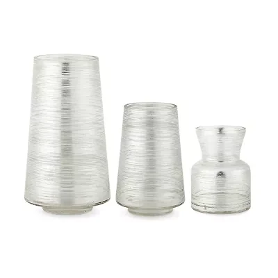 Liz Claiborne Silver Mercury Vase Vase