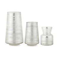 Liz Claiborne Silver Mercury Vase Vase