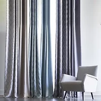 Max Blackout Prescott Grommet Top 100% Single Curtain Panel