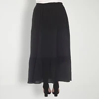 White Mark Womens Plus Maxi Skirt