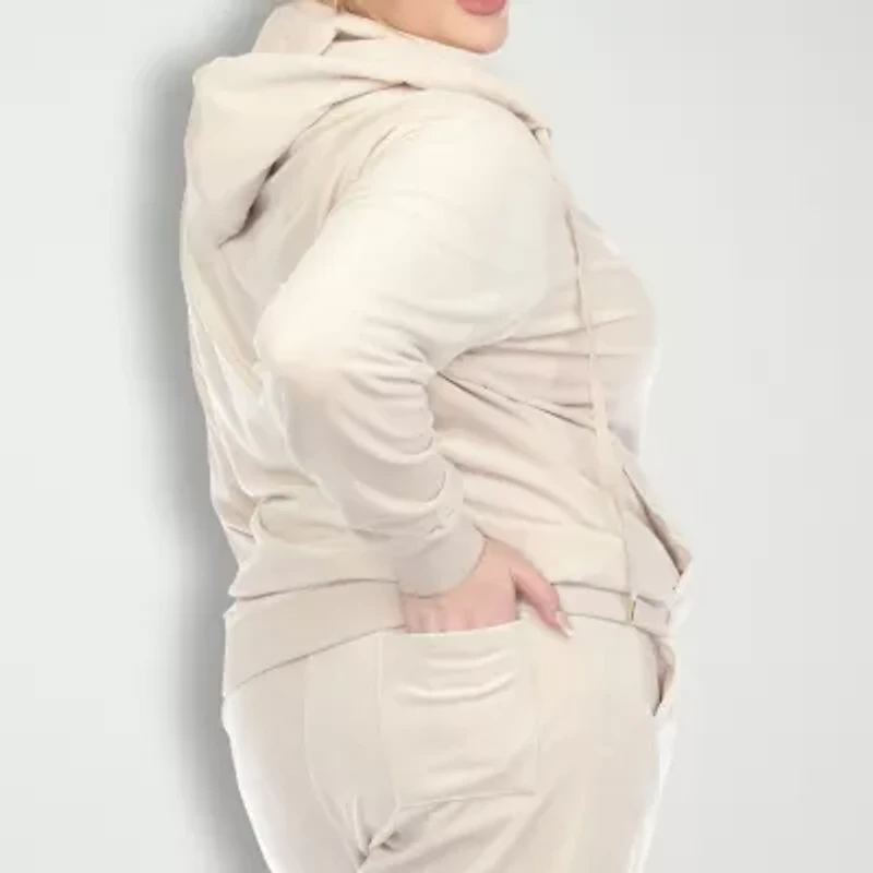 White Mark 2-pc. Track Suit Plus
