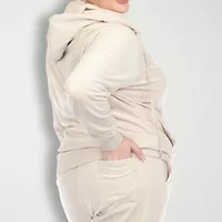 White Mark 2-pc. Track Suit Plus