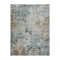 Madison Park Amelia Abstract Machine Woven Skid Resistant Indoor Rectangular Area Rug