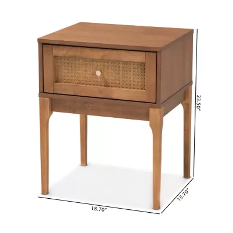 Ramiel 1-Drawer Nightstand