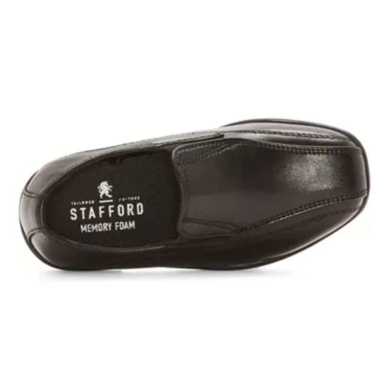 Stafford Toddler Boys Lil Dash Square Toe Slip-On Shoe