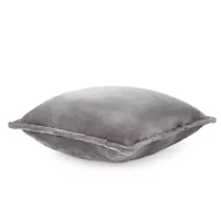 Home Expressions Velvet Plush 2-pack Square Throw Pillow