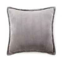 Home Expressions Velvet Plush 2-pack Square Throw Pillow