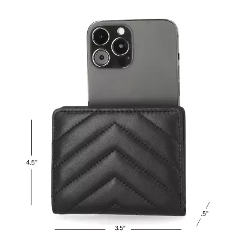 Mundi Mini Leather Womens RFID Blocking Bifold Wallet