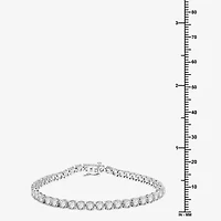 I Said Yes (H-I / I1) Womens 1 CT. T.W. Lab Grown White Diamond Sterling Silver or 14K Gold Over Pear Side Stone Halo Bridal Set