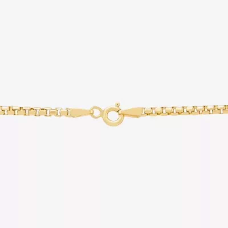 Jesus Christ Mens 18K Gold Over Silver 22 Inch Pendant Necklace
