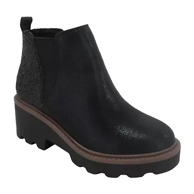 Pop Little & Big Kid Girls Leila Block Heel Booties