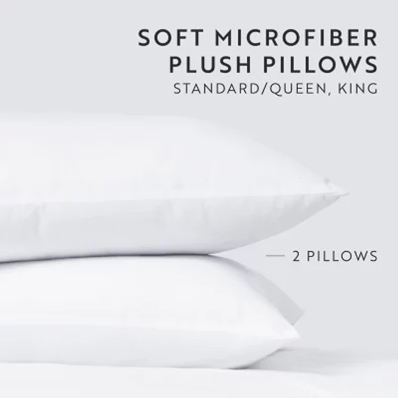 Casual Comfort Down Alternative 2-Pack Soft Density Bed Pillow