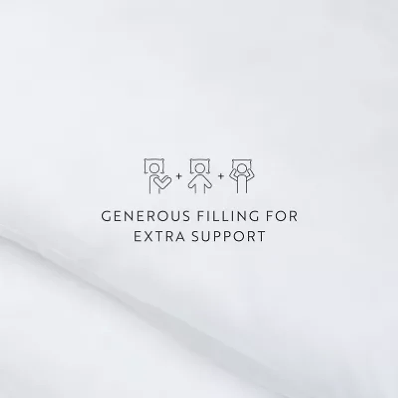 Casual Comfort Down Alternative 2-Pack Soft Density Bed Pillow