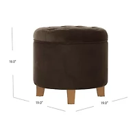 Homepop Lift-Top Ottoman