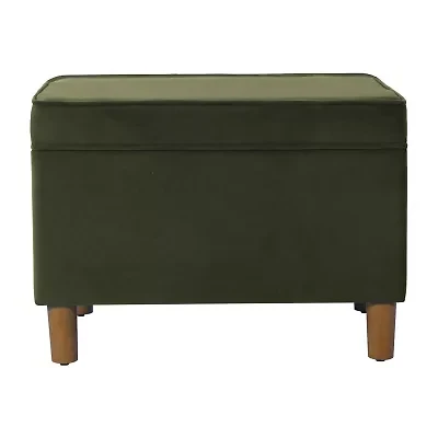 Homepop Dinah Storage Lift-Top Upholstered Ottoman
