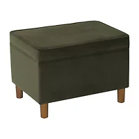 Homepop Dinah Storage Lift-Top Upholstered Ottoman