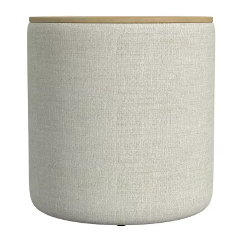 Homepop Storage Lift-Top Upholstered Ottoman