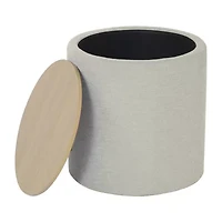 Homepop Storage Lift-Top Upholstered Ottoman