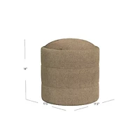 Homepop Storage Lift-Top Upholstered Ottoman