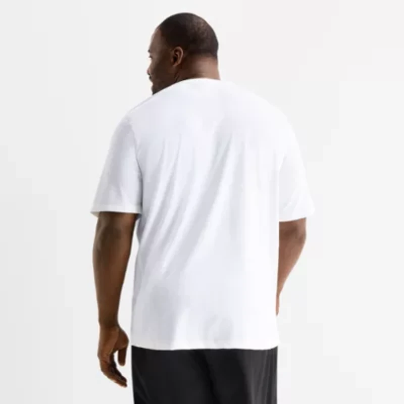 Shaquille O'Neal XLG™ Elevated Mens Crew Neck Short Sleeve Quick Dry Active T-Shirt