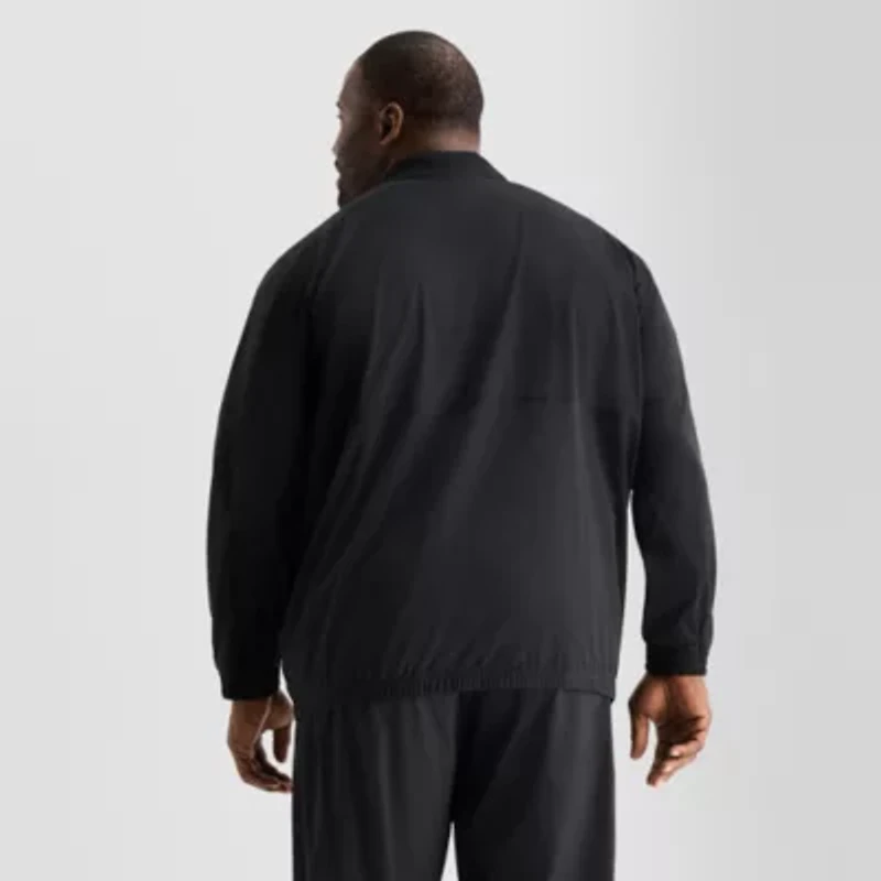 Shaquille O'Neal XLG Woven Mens Lightweight Big and Tall Track Jacket