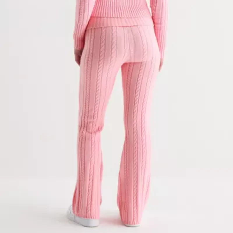 Forever 21 Womens Juniors Flare Pull-On Pant