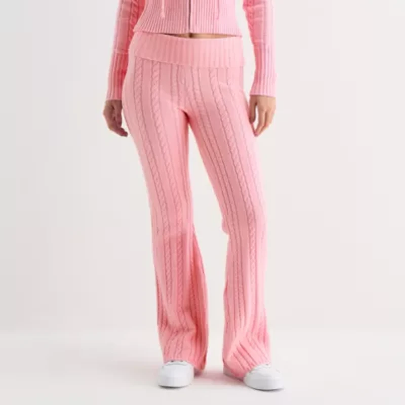 Forever 21 Womens Juniors Flare Pull-On Pant