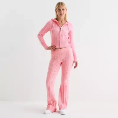 Forever 21 Womens Juniors Flare Pull-On Pant