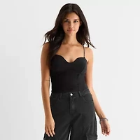 Forever 21 Womens Juniors Sweetheart Neck Sleeveless Tank Top