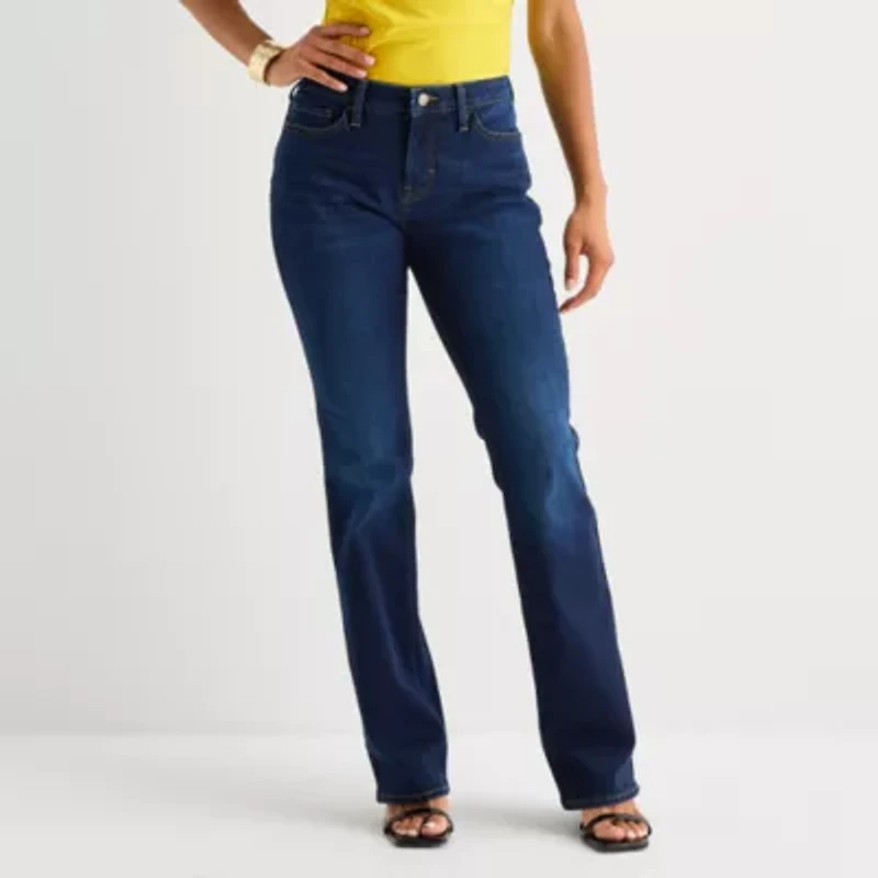 Bold Elements Womens Bootcut Skinny Fit Jean