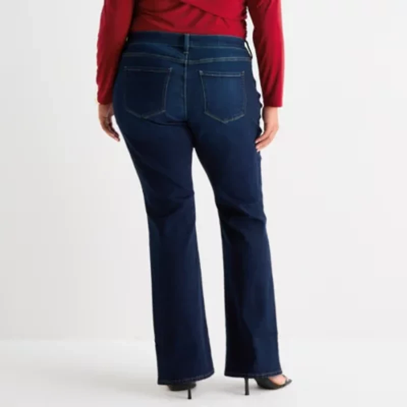 Bold Elements Womens Plus Skinny Fit Jean