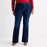 Bold Elements Womens Plus Skinny Fit Jean