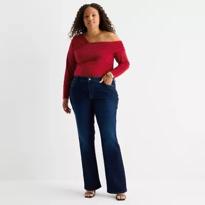 Bold Elements Womens Plus Skinny Fit Jean