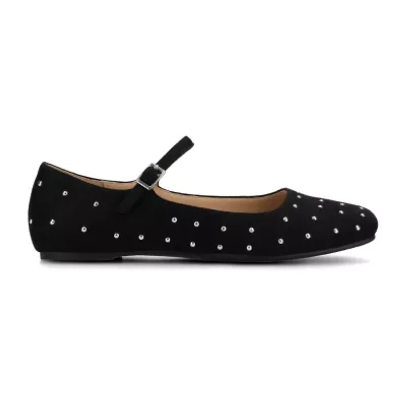 Journee Collection Womens Square Closed Toe Mary Jane Shoes