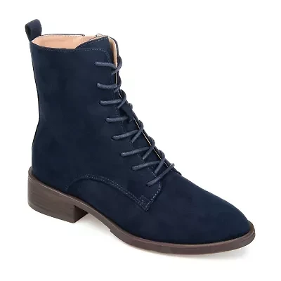 Journee Collection Womens Flat Heel Booties Wide Width