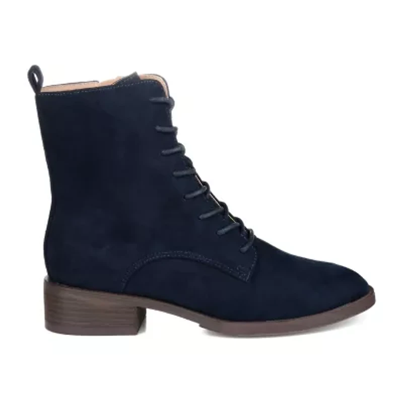 Journee Collection Womens Flat Heel Booties Wide Width