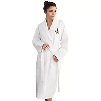 Linum Home Textiles Halloween Waffle Weave Bathrobe Unisex Adult Long Sleeve Length Robe