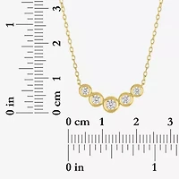 Diamond Addiction G-H / Si2-I1 Womens 1/3 CT. T.W. Lab Grown White Diamond 10K Gold 18 Inch Pendant Necklace