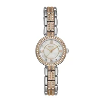 Relic® Womens Rose Silver Zr34342 Bracelet Watch