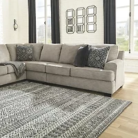 Signature Design by Ashley Bovarian 3-Piece Left-Arm Sofa, Right-Arm Loveseat Sectional