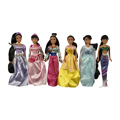 Smart Talent 11.5" Princess Gift Set Dolls 12-pc. Doll