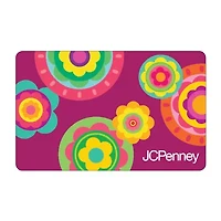 Purple Flowers Gift Card