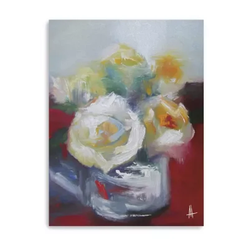 Lumaprints Wild Roses Ii Giclee Canvas Art