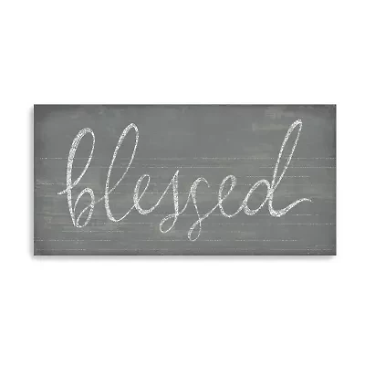 Lumaprints Schoolhouse Blessed Giclee Canvas Art