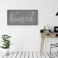 Lumaprints Schoolhouse Blessed Giclee Canvas Art