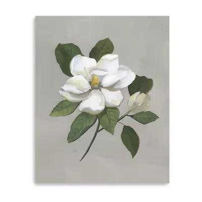 Lumaprints Botanical Magnolia Giclee Canvas Art
