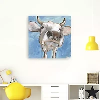Lumaprints Cattle Close-Up I Giclee Canvas Art