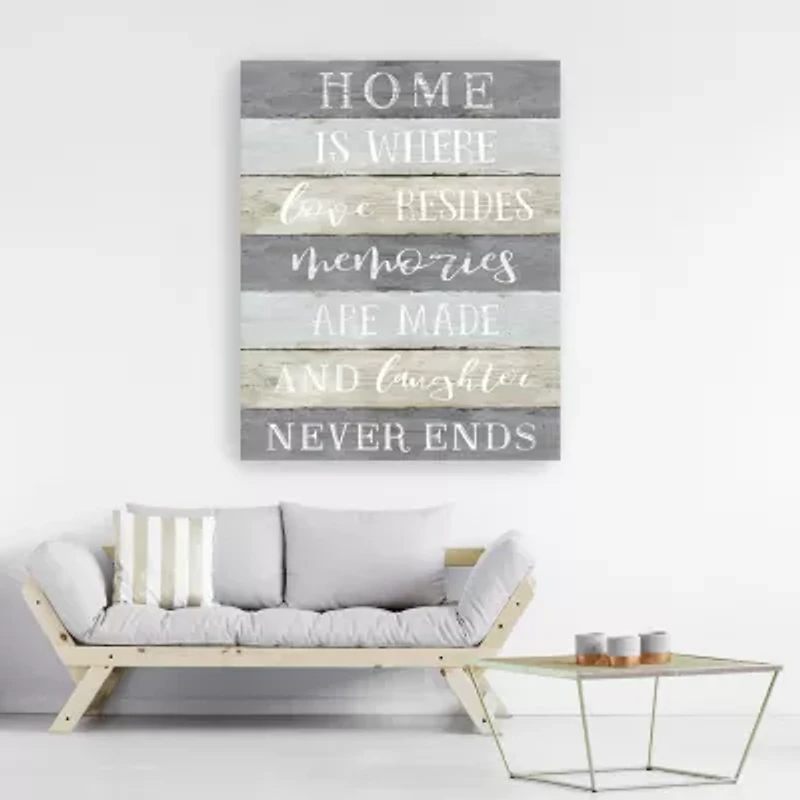 Lumaprints Laughter Never Ends Giclee Canvas Art